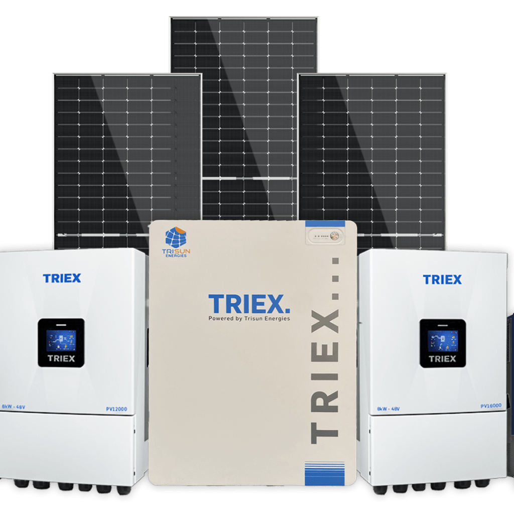 Hybrid Inverters with Lithium Batteries, Triex