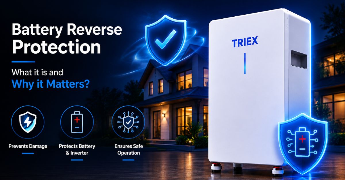 Battery reverse protection safety in hybrid solar inverter installation Pakistan